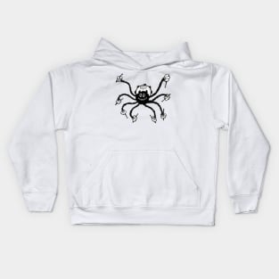 Boris the Spider Old School Cartoon Character Kids Hoodie